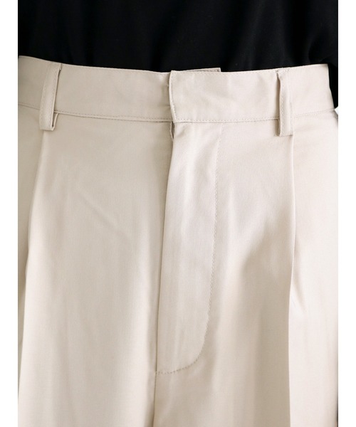 ehka sopo（エヘカソポ）の「センタープレスパンツ（その他パンツ・レディース・チャコール/パープル/ベージュ・ﾌﾘ-）」の14枚目の写真