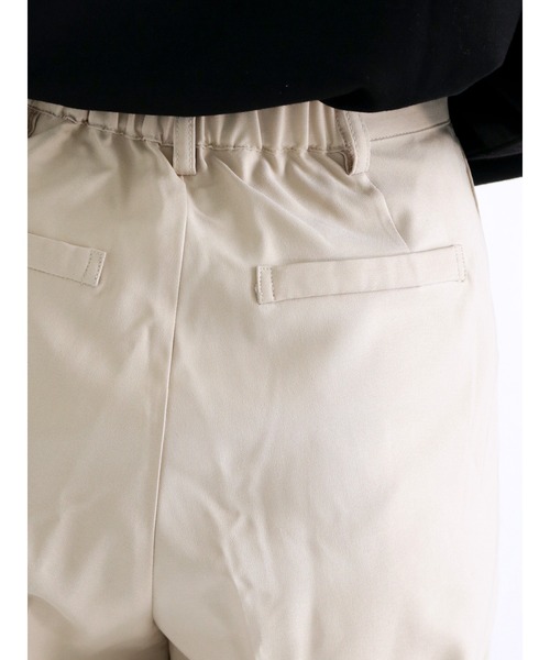 ehka sopo（エヘカソポ）の「センタープレスパンツ（その他パンツ・レディース・チャコール/パープル/ベージュ・ﾌﾘ-）」の13枚目の写真