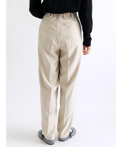 ehka sopo（エヘカソポ）の「センタープレスパンツ（その他パンツ・レディース・チャコール/パープル/ベージュ・ﾌﾘ-）」の12枚目の写真