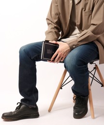 BIG JOHN（ビッグジョン）の「BIGJOHN  COMPLETE FREE/SLIM TAPERED/スリムテーパード デニムパンツ（デニムパンツ）」