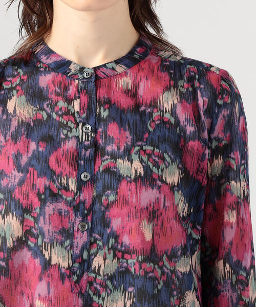 ISABEL MARANT ETOILE コットン フラワープリントブラウス