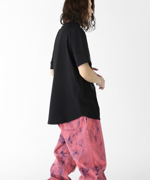 minsobi（ミンソビ）の「プリント半袖Tシャツ（Tシャツ/カットソー・メンズ・ホワイト/ブラック・FREE）」の11枚目の写真