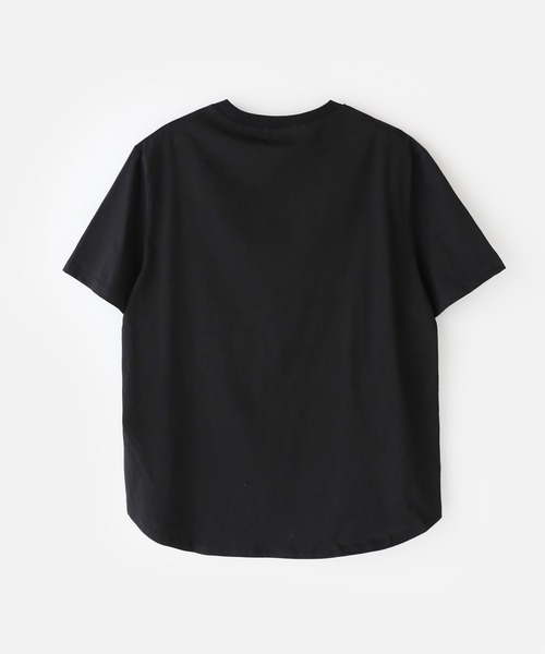 minsobi（ミンソビ）の「プリント半袖Tシャツ（Tシャツ/カットソー・メンズ・ホワイト/ブラック・FREE）」の12枚目の写真