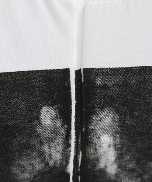 minsobi（ミンソビ）の「プリント半袖Tシャツ（Tシャツ/カットソー・メンズ・ホワイト/ブラック・FREE）」の9枚目の写真