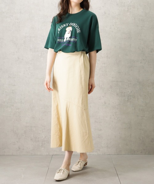 Mac-House（マックハウス）の「アニマルラクガキプリントTシャツ（Tシャツ/カットソー・メンズ・ホワイト/レッド/グリーン・M/L）」の9枚目の写真
