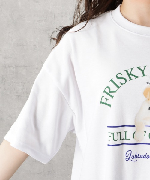 Mac-House（マックハウス）の「アニマルラクガキプリントTシャツ（Tシャツ/カットソー・メンズ・ホワイト/レッド/グリーン・M/L）」の11枚目の写真