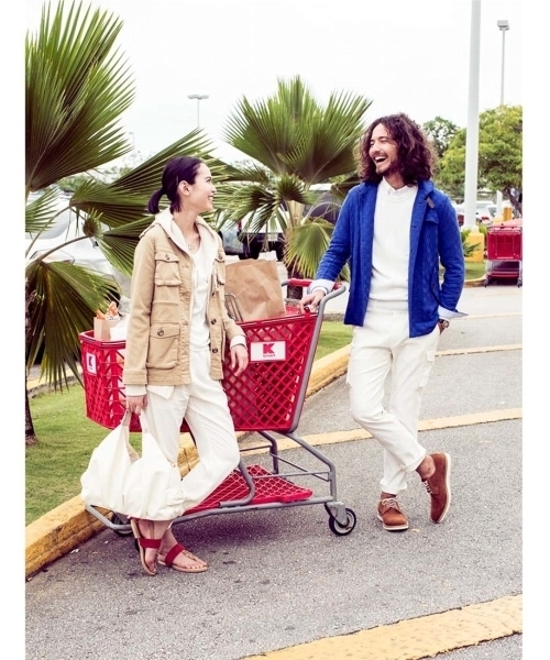 THE SHOP TK （ザ ショップ ティーケー ）の「クルーネック綿ニット（ニット/セーター・メンズ・ホワイト/グレー/イエロー/ブルー・03/04/02）」の9枚目の写真