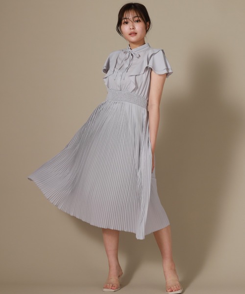 セール ワンピース ドレス Cheek チーク のワンピース 袖フリルプリーツワンピース 224 5 216 007 をセール価格で購入できます Archives 袖フリルプリーツワンピース ワンピース Cheek チーク のファッション