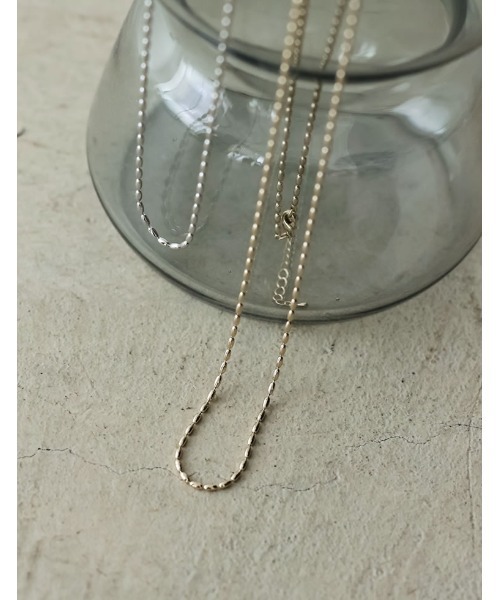 Re:EDIT（リエディ）の「ドロップチェーンロングネックレス（ネックレス・レディース・ゴールド/シルバー・FREE）」の5枚目の写真