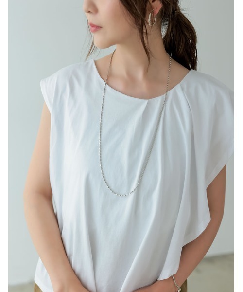 Re:EDIT（リエディ）の「ドロップチェーンロングネックレス（ネックレス・レディース・ゴールド/シルバー・FREE）」の7枚目の写真