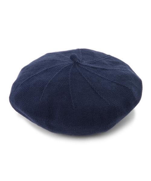 Ray BEAMS（レイビームス）の「Ray BEAMS / コットンベレー（ハンチング/ベレー帽・レディース・グレー/ブラック/ベージュ/ネイビー・ONE SIZE）」の9枚目の写真