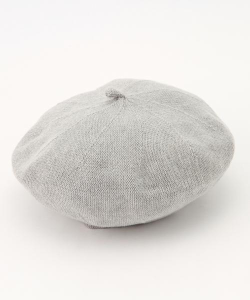 Ray BEAMS（レイビームス）の「Ray BEAMS / コットンベレー（ハンチング/ベレー帽・レディース・グレー/ブラック/ベージュ/ネイビー・ONE SIZE）」の19枚目の写真