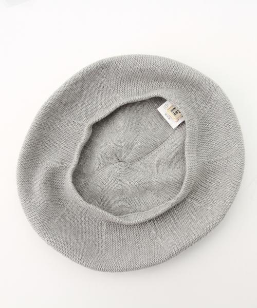 Ray BEAMS（レイビームス）の「Ray BEAMS / コットンベレー（ハンチング/ベレー帽・レディース・グレー/ブラック/ベージュ/ネイビー・ONE SIZE）」の21枚目の写真