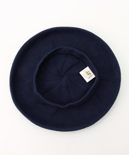 Ray BEAMS（レイビームス）の「Ray BEAMS / コットンベレー（ハンチング/ベレー帽・レディース・グレー/ブラック/ベージュ/ネイビー・ONE SIZE）」の8枚目の写真