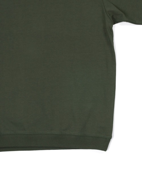 The DUFFER of ST.GEORGE（ザダファーオブセントジョージ）の「8oz HEAVY WEIGHT OVER SIZE CUT-OFF PARKA：8オンス ヘビーウェイト オーバーサイズ ビッグシルエット 半袖パーカー（パーカー・メンズ・ブラック/ダークグリーン/ダークブラウン・SMALL/MEDIUM/LARGE/X-LARGE）」の10枚目の写真