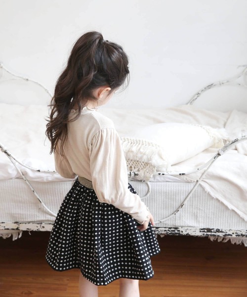 Rora（ローラ）の「サンサン スカート（スカート・キッズ・ブラック・130/110/150/120/140）」の10枚目の写真