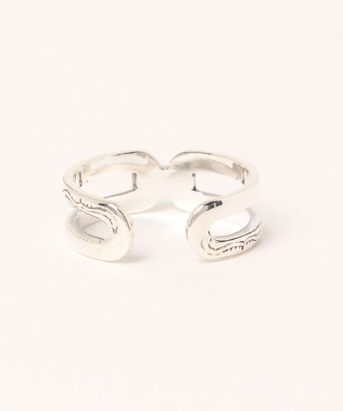 good vibrations（グッドバイブレーション）の「good vibrations グッドバイブレーション バックルデザインシルバーリング（リング・レディース・シルバー・FREE）」の5枚目の写真