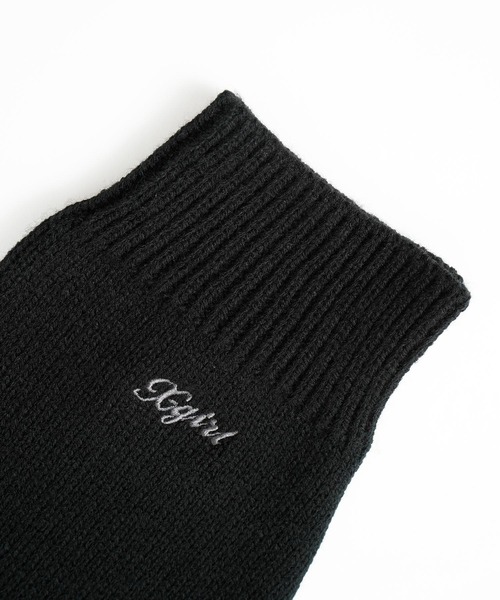 X-girl(エックスガール)の「LEG WARMER(レッグウォーマー・レディース・ホワイト/ブラック/パープル・ONE SIZE)」の6枚目の写真