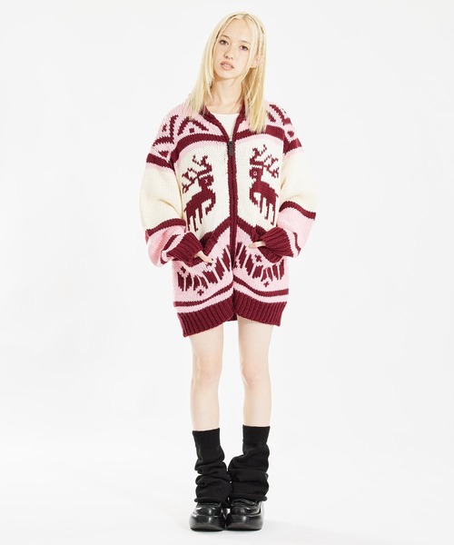 X-girl(エックスガール)の「LEG WARMER(レッグウォーマー・レディース・ホワイト/ブラック/パープル・ONE SIZE)」の14枚目の写真