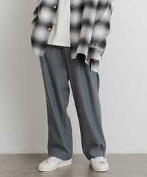 SENSE OF PLACE by URBAN RESEARCH | ウールライクダブルタックワイドパンツ(スラックス)