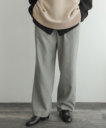 SENSE OF PLACE by URBAN RESEARCH | 『セットアップ対応』ウールライクダブルタックワイドパンツ(スラックス)