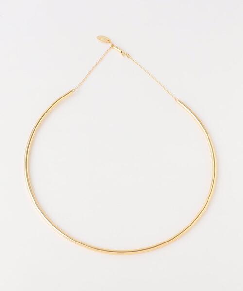 green label relaxing（グリーンレーベルリラクシング）の「チョーカーネックレス（チョーカー・レディース・シルバー/ゴールド・FREE）」の2枚目の写真