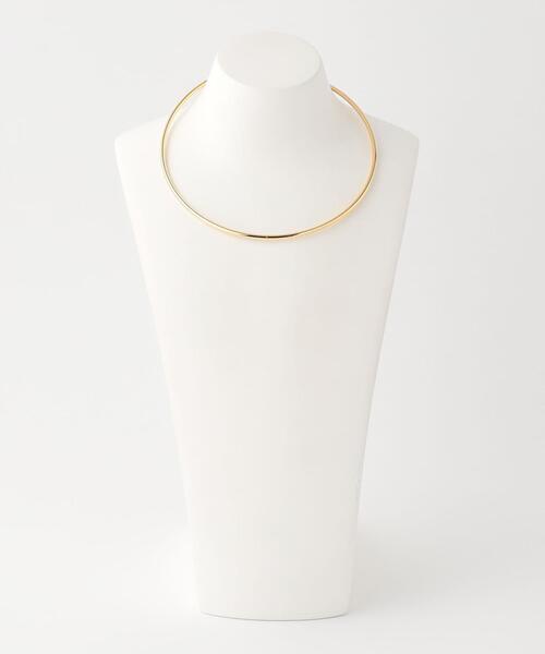 green label relaxing（グリーンレーベルリラクシング）の「チョーカーネックレス（チョーカー・レディース・シルバー/ゴールド・FREE）」の4枚目の写真