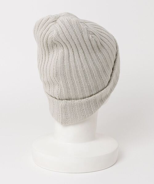 STUDIO SEVEN(スタジオ セブン)の「Flower Wappen Knit Cap【STUDIOSEVEN/スタジオセブン】(ニットキャップ/ビーニー・メンズ・ネイビー/ベージュ/オレンジ・FREE)」の10枚目の写真