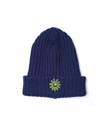 STUDIO SEVEN | Flower Wappen Knit Cap【STUDIOSEVEN/スタジオセブン】(ニットキャップ/ビーニー)