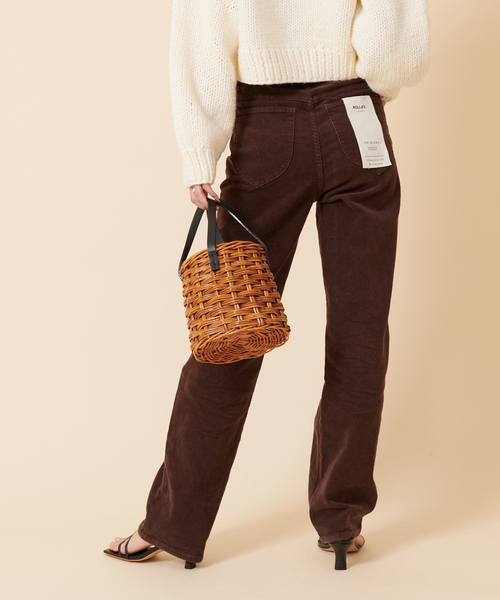 U by SPICK&SPAN(ユーバイスピックアンドスパン)の「【ROLLAS/ローラス】 ORIGINAL STRAIGHT(その他パンツ・レディース・ブラウン・SMALL/X-SMALL)」の3枚目の写真