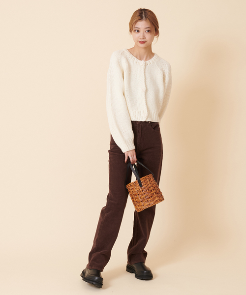 U by SPICK&SPAN(ユーバイスピックアンドスパン)の「【ROLLAS/ローラス】 ORIGINAL STRAIGHT(その他パンツ・レディース・ブラウン・SMALL/X-SMALL)」の5枚目の写真
