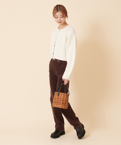 U by SPICK&SPAN(ユーバイスピックアンドスパン)の「【ROLLAS/ローラス】 ORIGINAL STRAIGHT(その他パンツ・レディース・ブラウン・SMALL/X-SMALL)」の6枚目の写真