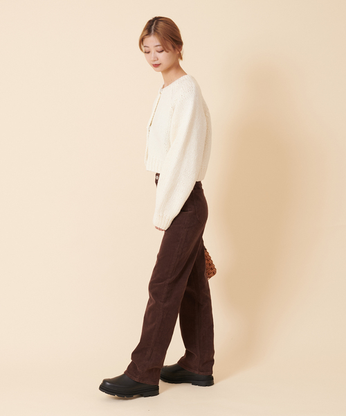 U by SPICK&SPAN(ユーバイスピックアンドスパン)の「【ROLLAS/ローラス】 ORIGINAL STRAIGHT(その他パンツ・レディース・ブラウン・SMALL/X-SMALL)」の7枚目の写真