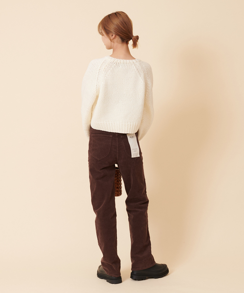 U by SPICK&SPAN(ユーバイスピックアンドスパン)の「【ROLLAS/ローラス】 ORIGINAL STRAIGHT(その他パンツ・レディース・ブラウン・SMALL/X-SMALL)」の8枚目の写真