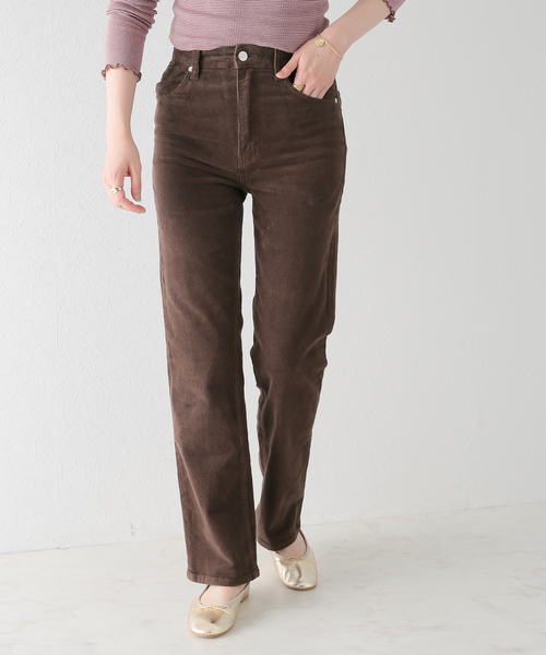 U by SPICK&SPAN(ユーバイスピックアンドスパン)の「【ROLLAS/ローラス】 ORIGINAL STRAIGHT(その他パンツ・レディース・ブラウン・SMALL/X-SMALL)」の9枚目の写真