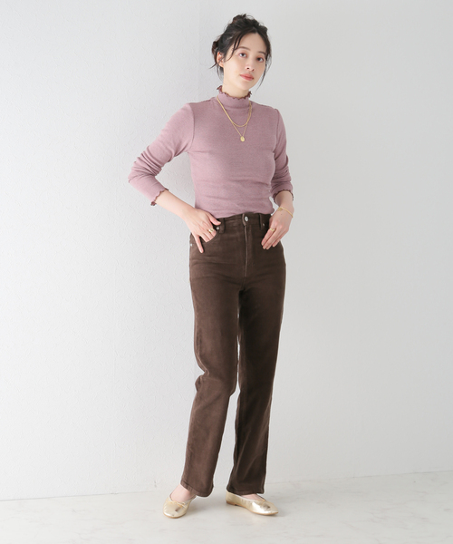 U by SPICK&SPAN(ユーバイスピックアンドスパン)の「【ROLLAS/ローラス】 ORIGINAL STRAIGHT(その他パンツ・レディース・ブラウン・SMALL/X-SMALL)」の10枚目の写真