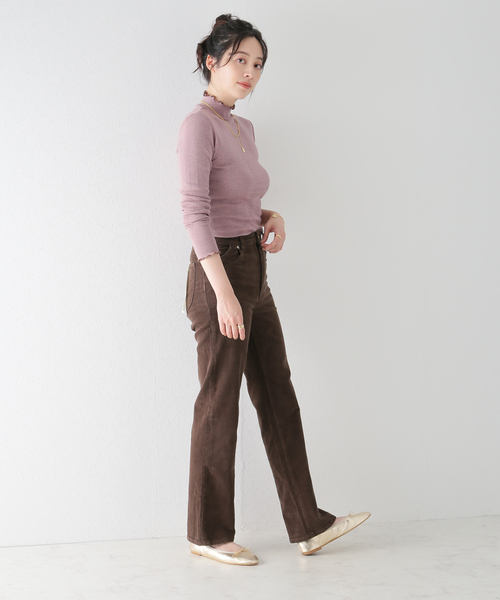 U by SPICK&SPAN(ユーバイスピックアンドスパン)の「【ROLLAS/ローラス】 ORIGINAL STRAIGHT(その他パンツ・レディース・ブラウン・SMALL/X-SMALL)」の11枚目の写真