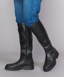 FABIO RUSCONI | ＜FABIO RUSCONI＞レザー ロングブーツ(ブーツ)