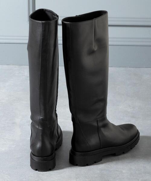 FABIO RUSCONI（ファビオルスコーニ）の「＜FABIO RUSCONI＞レザー ロングブーツ（ブーツ・レディース・ブラック・38/39/36/37）」の7枚目の写真