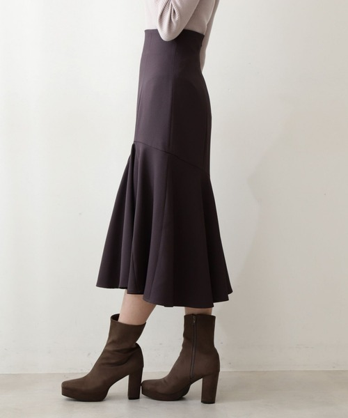 PROPORTION BODY DRESSING（プロポーションボディドレッシング）の「ドレープマーメイドスカート / 1212220020（スカート・レディース・ブラウン/グレー/ピンク・SMALL/MEDIUM）」の13枚目の写真