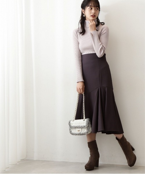 PROPORTION BODY DRESSING（プロポーションボディドレッシング）の「ドレープマーメイドスカート / 1212220020（スカート・レディース・ブラウン/グレー/ピンク・SMALL/MEDIUM）」の15枚目の写真