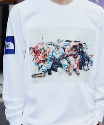 値下げ THE NORTH FACE Trans Antarctica Tee THE NORTH FACE L/S TRANS ANTARCTICA TEE ホワイト 22FW-I（ザ