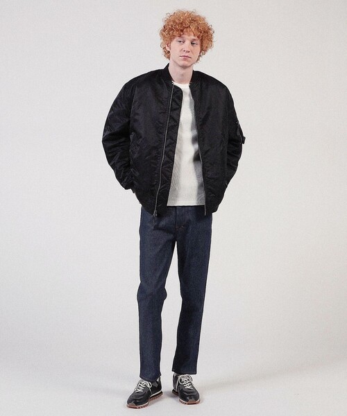 EDITION(エディション)の「MA-1 ナイロン ブルゾン(ブルゾン・メンズ・カーキ/ブラック・M/S)」の16枚目の写真