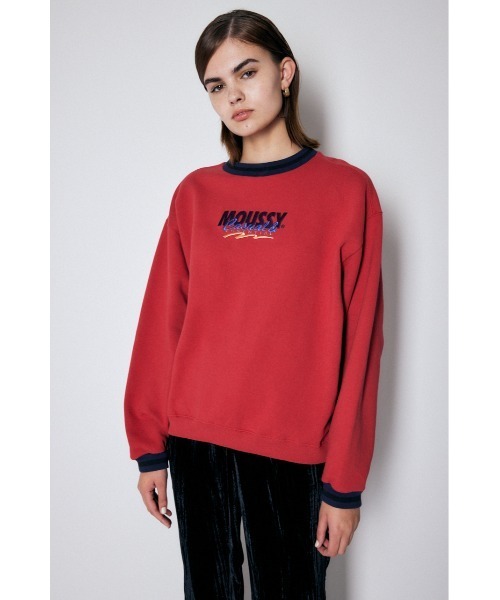 MOUSSY スウェット MOUSSY トレーナー スウェット 「ライトブラック ZOZO限定カラー