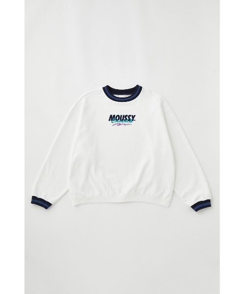 MOUSSY（マウジー）の「RETRO SPORT MOUSSY プルオーバー（スウェット