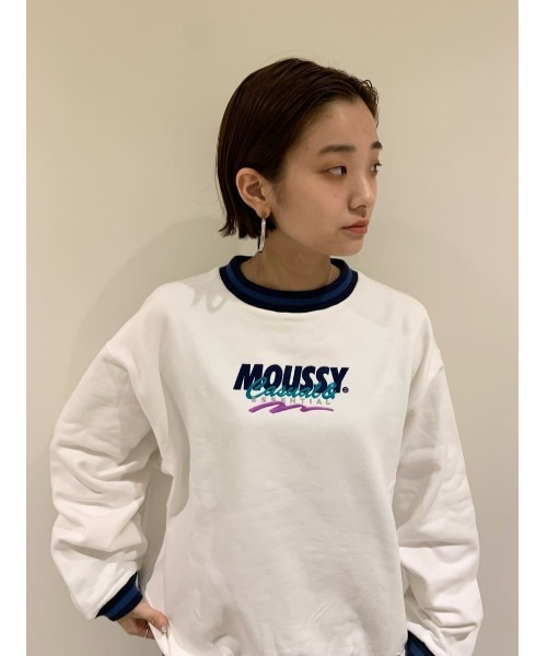 MOUSSY（マウジー）の「RETRO SPORT MOUSSY プルオーバー（スウェット 
