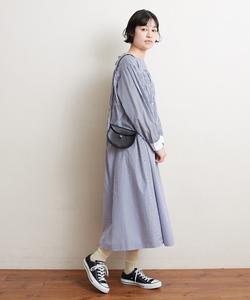 bulle de savon　ビュルデサボン　レースジレ付き　ワンピース　ロング bulle de savon ビュルデサボン レースジレ付き ワンピース