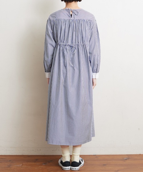 bulle de savon（ビュルデサボン）の「○london stripe ギャザー