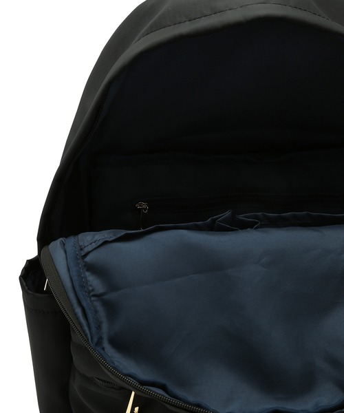 ROPE' PICNIC(ロペピクニック)の「撥水加工/リサイクルポリエステルツイルリュック(バックパック/リュック・レディース・ブラック/パープル系その他・FREE)」の4枚目の写真