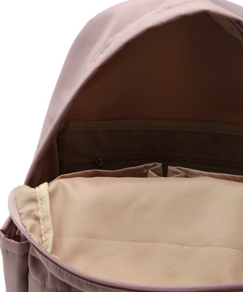 ROPE' PICNIC(ロペピクニック)の「撥水加工/リサイクルポリエステルツイルリュック(バックパック/リュック・レディース・ブラック/パープル系その他・FREE)」の5枚目の写真